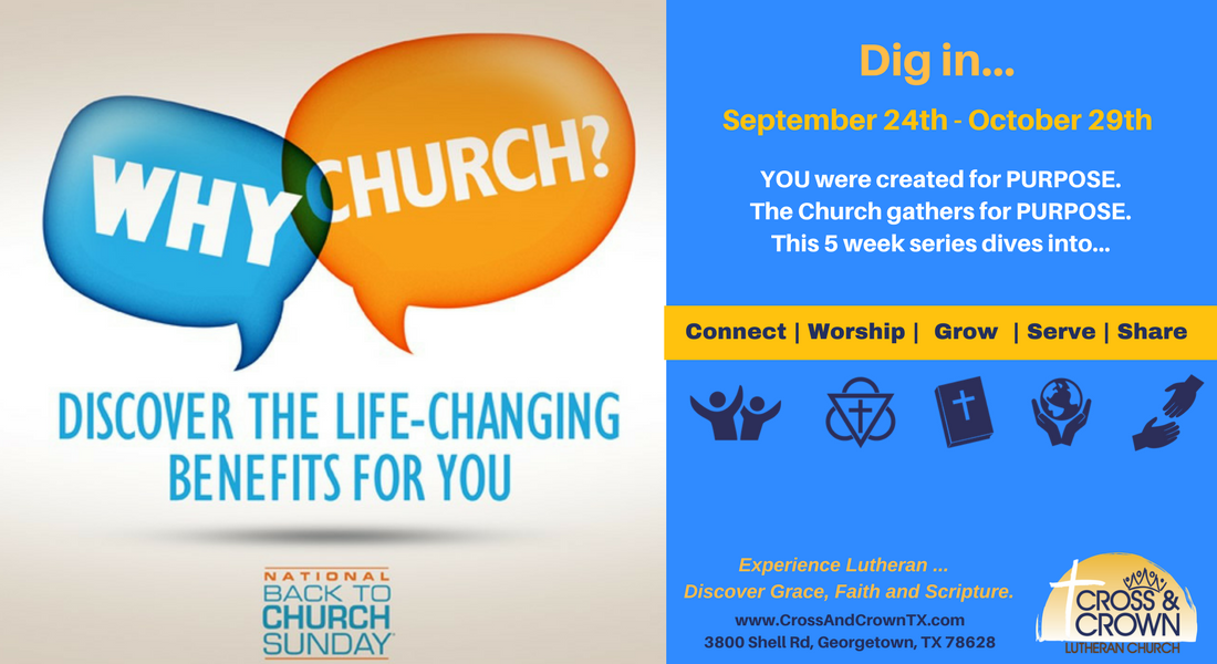 Why Church? …. Growth Becoming Mature!